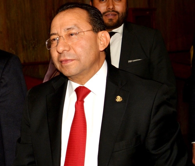 El presidente del Poder Judicial de la Ciudad de México, Rafael Guerra Álvarez. Foto Laura Gómez