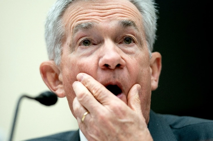 El presidente de la Fed de Estados Unidos, Jerome Powell, dijo ante el Comité de Servicios Financieros de la Cámara de Representantes que prever nuevas subidas de tasas es "una suposición bastante buena" de hacia dónde se dirige el banco central si la economía continúa en su dirección actual, el 21 de junio de 2023. Foto Afp