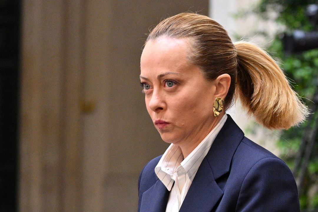 La primera ministra italiana, Giorgia Meloni, buscará ante el presidente de EU, Donald Trump, un mejor acuerdo arancelario para la Unión Europea. Foto 