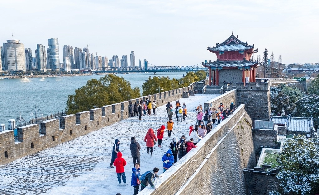 Xiangyang, en la provincia de Hubei, en el centro de China. Foto Xinhua