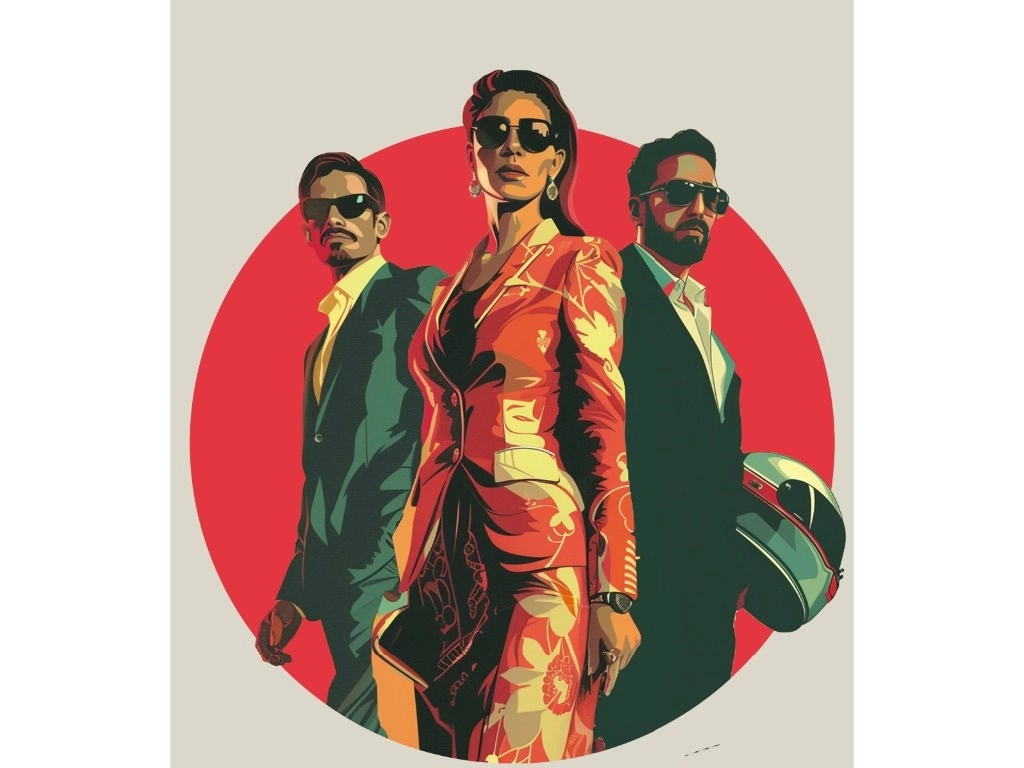 Cartel promocional de la serie ‘Relojeros, los ladrones del lujo’, que ya se encuentra en Spotify y en otras plataformas de audio. Foto cortesía de La Pegazo