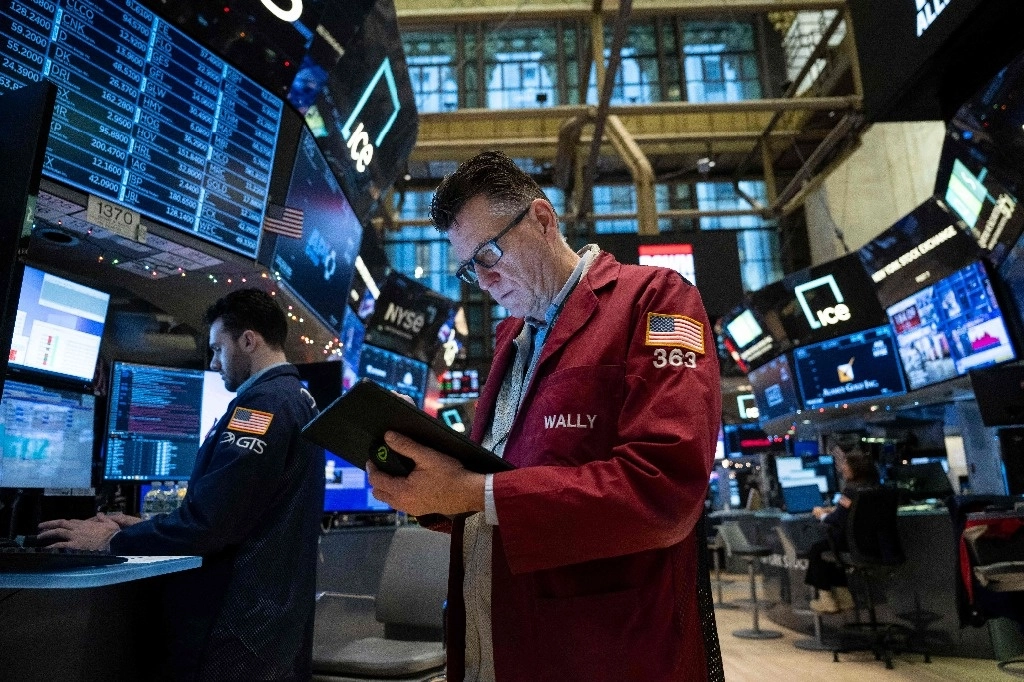Actividades en la Bolsa de Valores de Nueva York (NYSE). Foto AFP / archivo 
