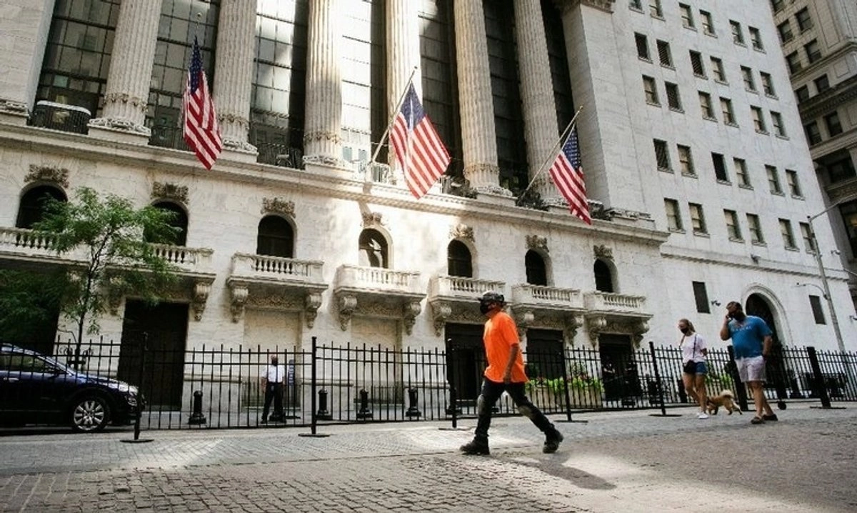 Fachada de Wall Street en imagen de archivo. Foto