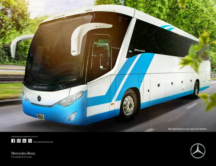 La armadora alemana reafirma la importancia de la industria de pasaje en el país. Foto. Mercedes-Benz Autobuses.