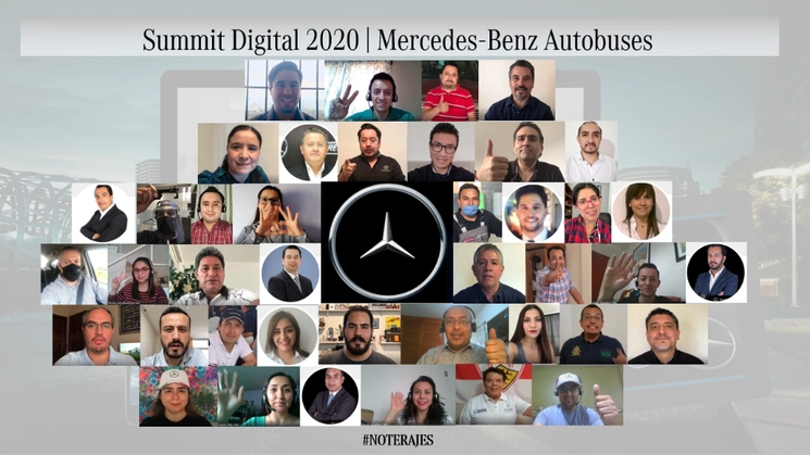 La armadora alemana puso a disposición de clientes, distribuidores y colaboradores diversas capacitaciones. Foto. Mercedes-Benz Autobuses.