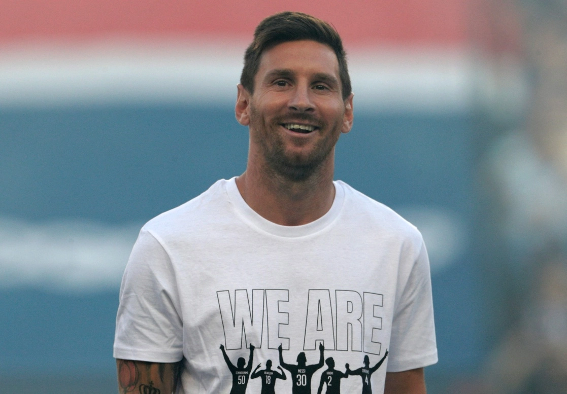 "El arte es como el futbol. Eterno", anunció Messi. Foto Afp / Archivo