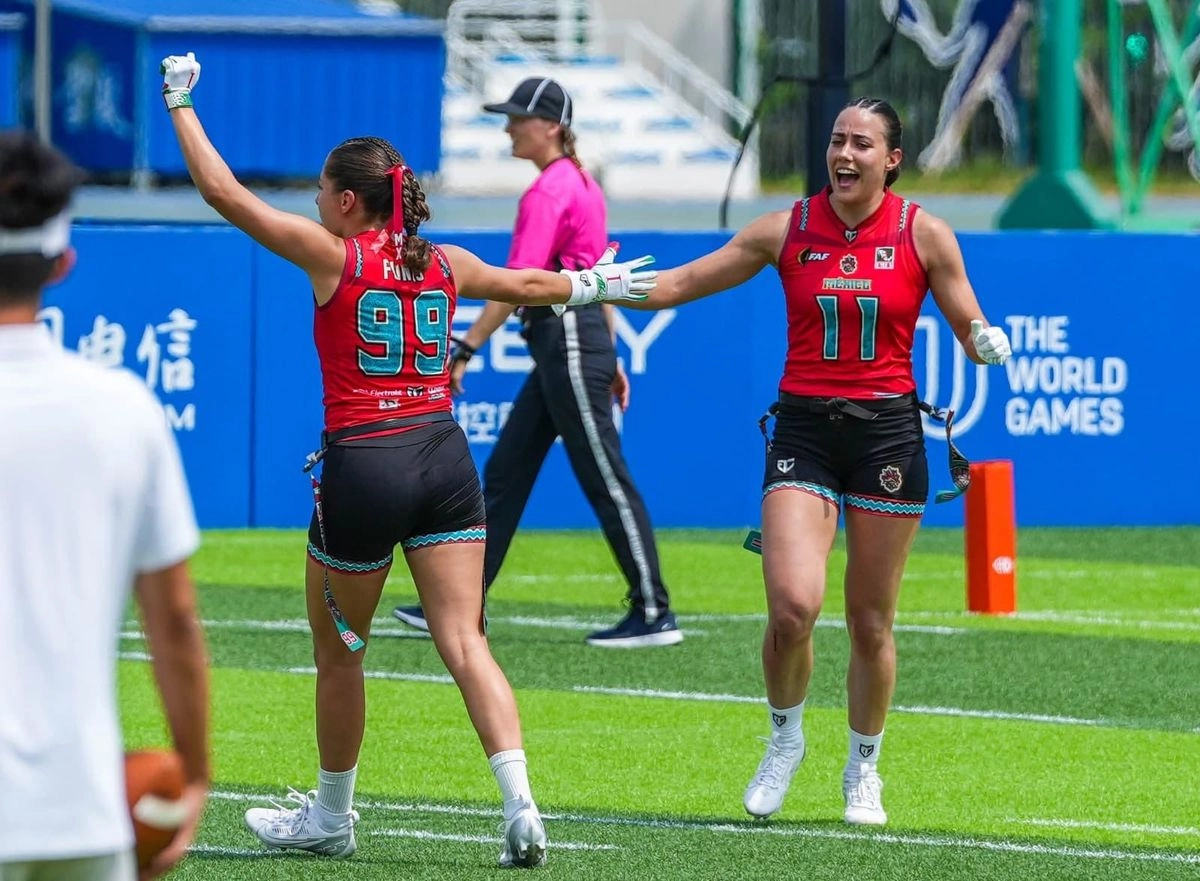 De esta manera, la selección femenil mexicana ha dejado en claro que buscará refrendar la medalla de oro que ganó en la edición anterior de los Juegos Mundiales, Birmingham 2022, donde esta disciplina debutó en el certamen. Foto