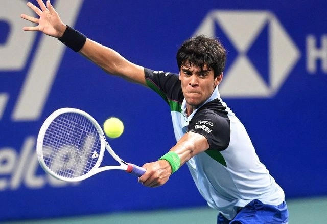 Pacheco se enfrentará a Casper Ruud, segundo sembrado del torneo quien el lunes venció al francés Arthur Rinderknech. Foto Afp