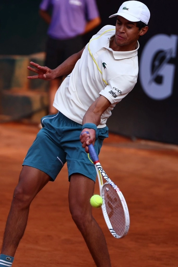 El suizo Bellier, de 1.96 metros de estatura y ubicado en el sitio 325 del ranking, llegó como favorito debido a su experiencia de diez años en el circuito ATP. Foto cortesía Mexico City Open