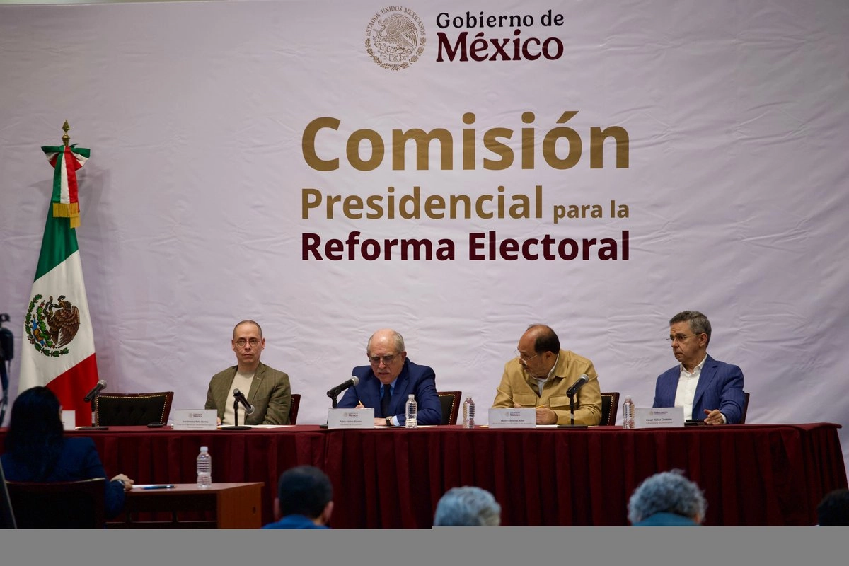 Sesión de la Comisión Presidencial para la Reforma Electoral en imagen de archivo. Foto 