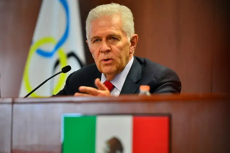 Carlos Padilla Becerra, titular del Comité Olímpico Mexicano. Foto Jam Media/Archivo