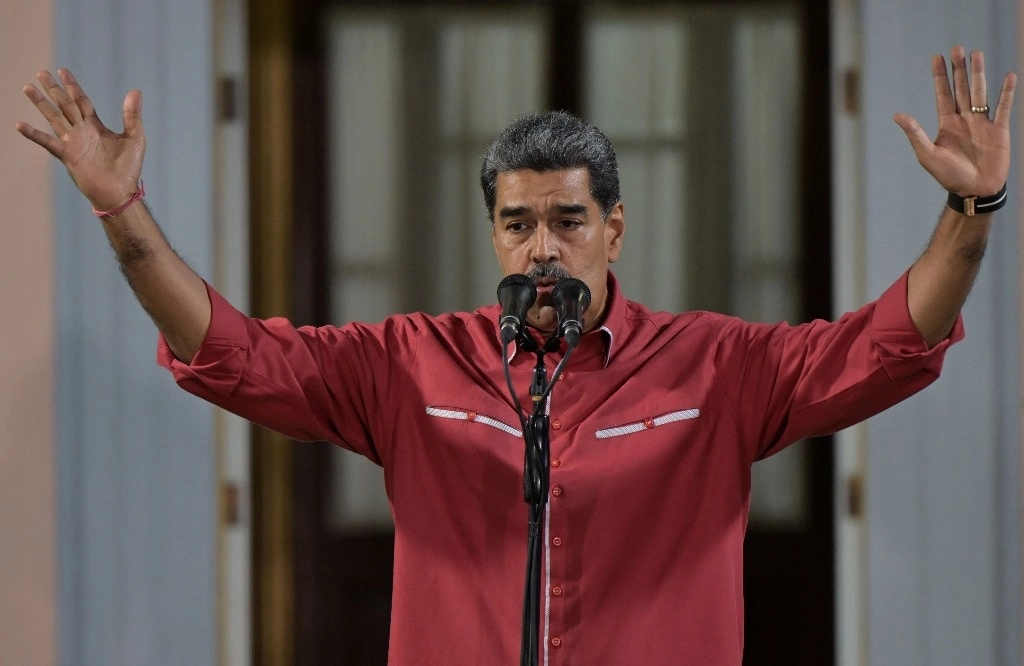 Nicolás Maduro, presidente de Venezuela. Foto Afp