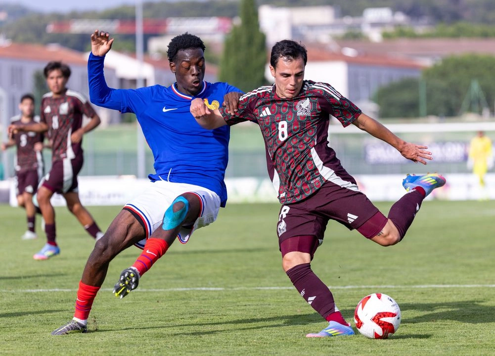 La selección mexicana Sub 20 cayó por 3-1 ante Francia, el cual disputará la final ante el plantel de Arabia Saudita que ha sorprendido en la competencia. Imagen tomada de 