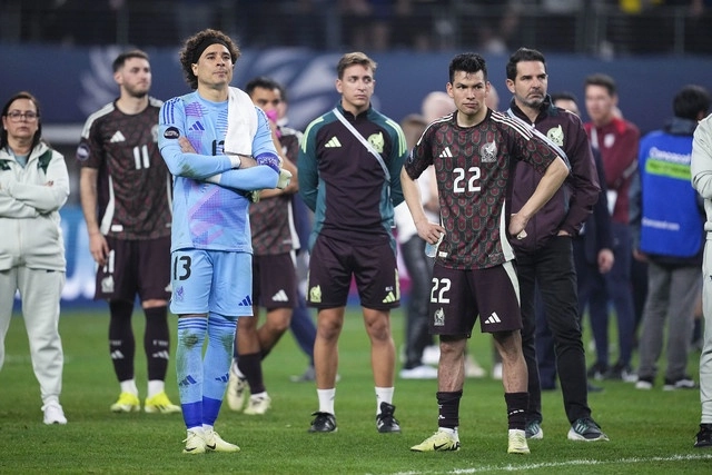 La selección mexicana cayó ante Estados Unidos 2-0 en la final de la Liga de Naciones de Concacaf. Foto Ap