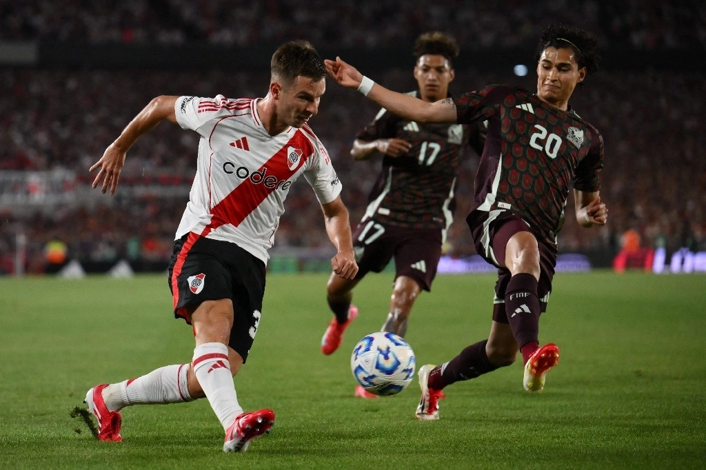 River tuvo el juego en el bolsillo durante casi toda la noche. Foto Afp.