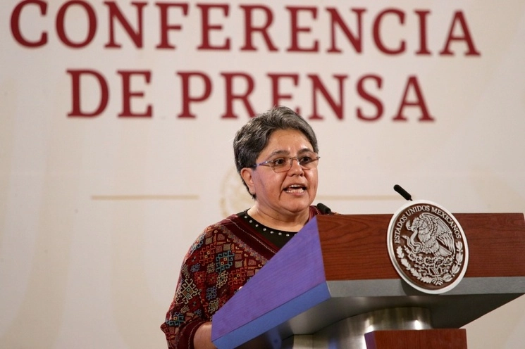 Raquel Buenrostro, titular de la Secretaría de Economía. Foto María Luisa Severiano