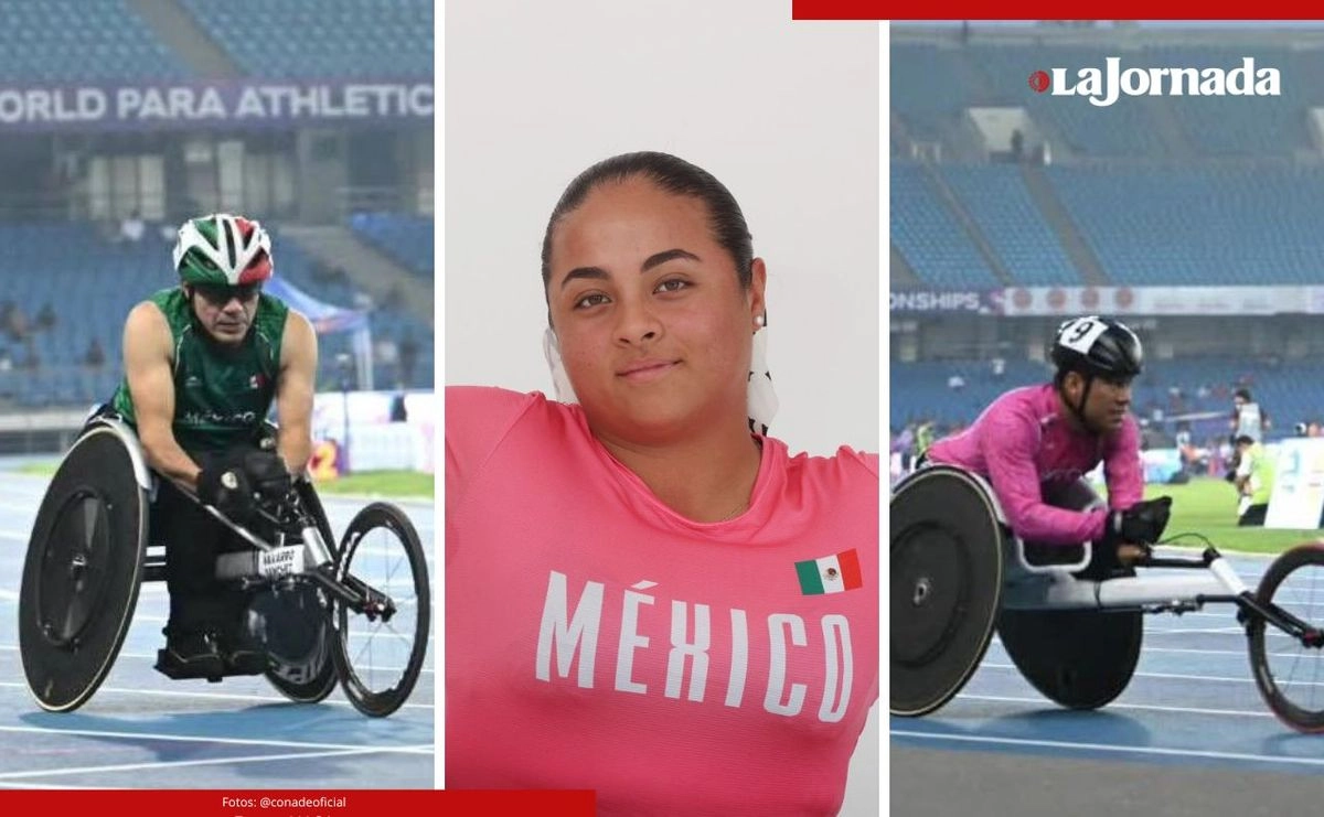 La delegación mexicana cerró su participación en el Campeonato Mundial de Para Atletismo en Nueva Delhi con tres medallas de bronce.