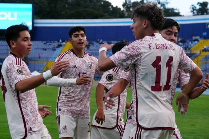 El debut de la selección se bañó de gloria con el marcador 9-0 frente a Curazao. Foto @miseleccionmx