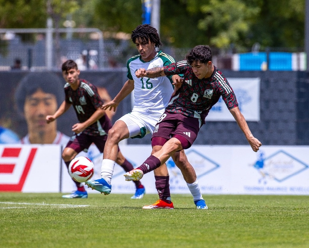 En duelo de remontadas, la selección mexicana sub-23 se impuso 3-2 a Arabia Saudita en el torneo Maurice Revello que se juega en Francia. Foto Tomada de X @TournoiMRevello  