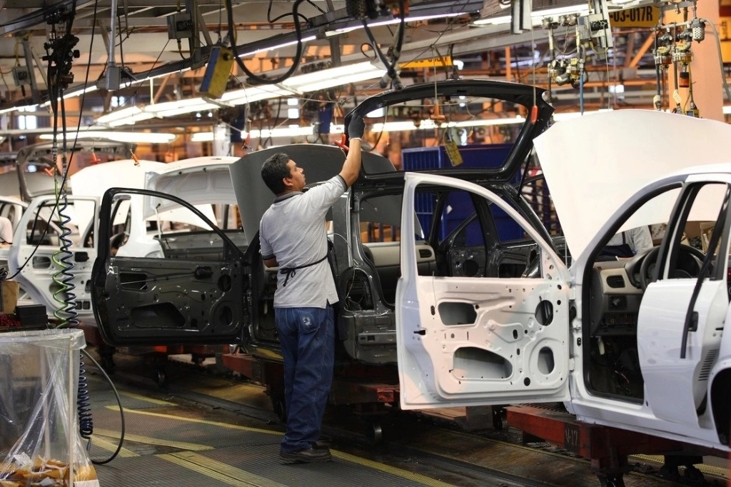 La armadora de vehículos de KIA en Pesquería, Nuevo León. Foto José Carlo González/ archivo