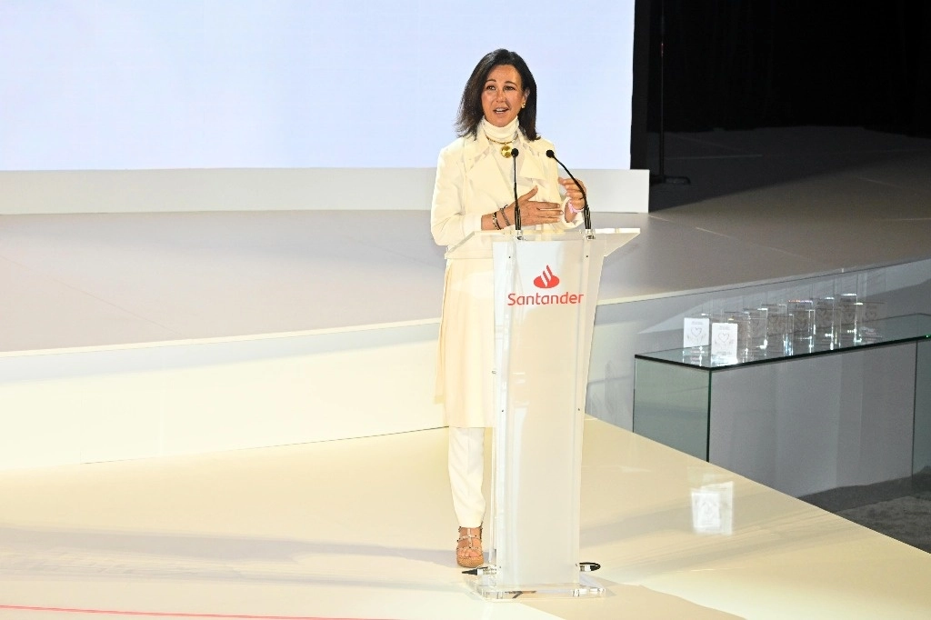 Ana Patricia Botín, presidenta de Grupo Santander. Foto Europa Press 