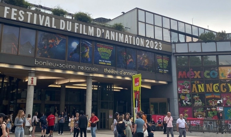 Sede en Annecy, Francia, del festival de Cine de Animación dedicado este año a México. Foto Alia Lira Hartmann