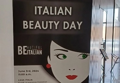 La industria cosmética italiana, dijo Fabio Franchina, vicepresidente de Cosmetica Italia y responsable de la internacionalización, "es famosa por su espíritu innovador, la calidad de sus productos y la excelencia de sus soluciones tecnológicas". Foto  @ItalyinKSA