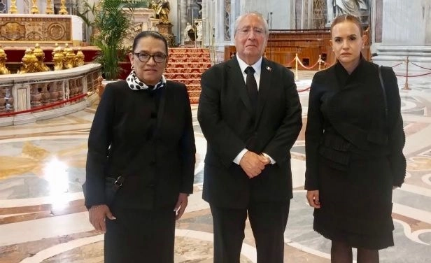 La funcionaria llegará esta tarde y podrá informarle a la mandataria de México sobre los detalles de la ceremonia. Foto