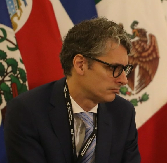 Mark Manly, representante en México de la Acnur. Foto Yazmín Ortega Cortés/Archivo