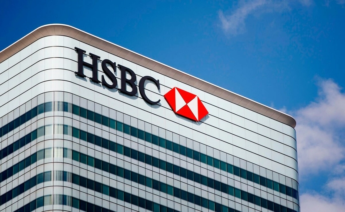 Corporativo de HSBC. Foto Afp / Archivo