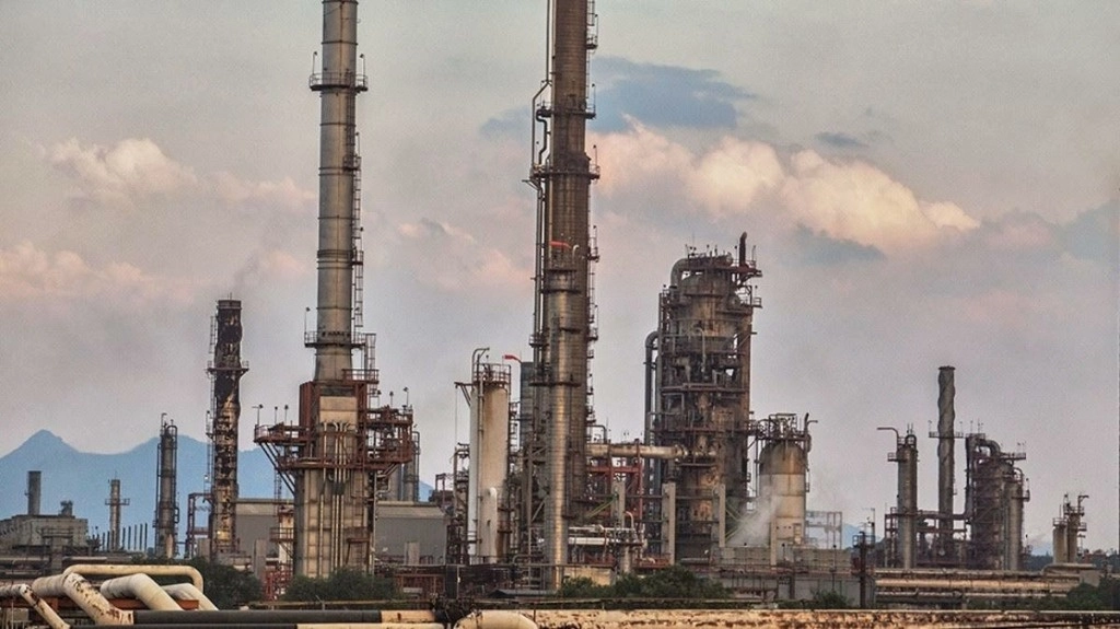 Aspectos de la refinería de Tula, en imagen de archivo. Foto ‘La Jornada’
