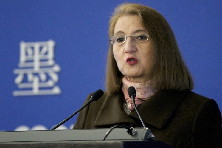 Luz María de la Mora, subsecretaria de Comercio Exterior. Foto María Luisa Severiano