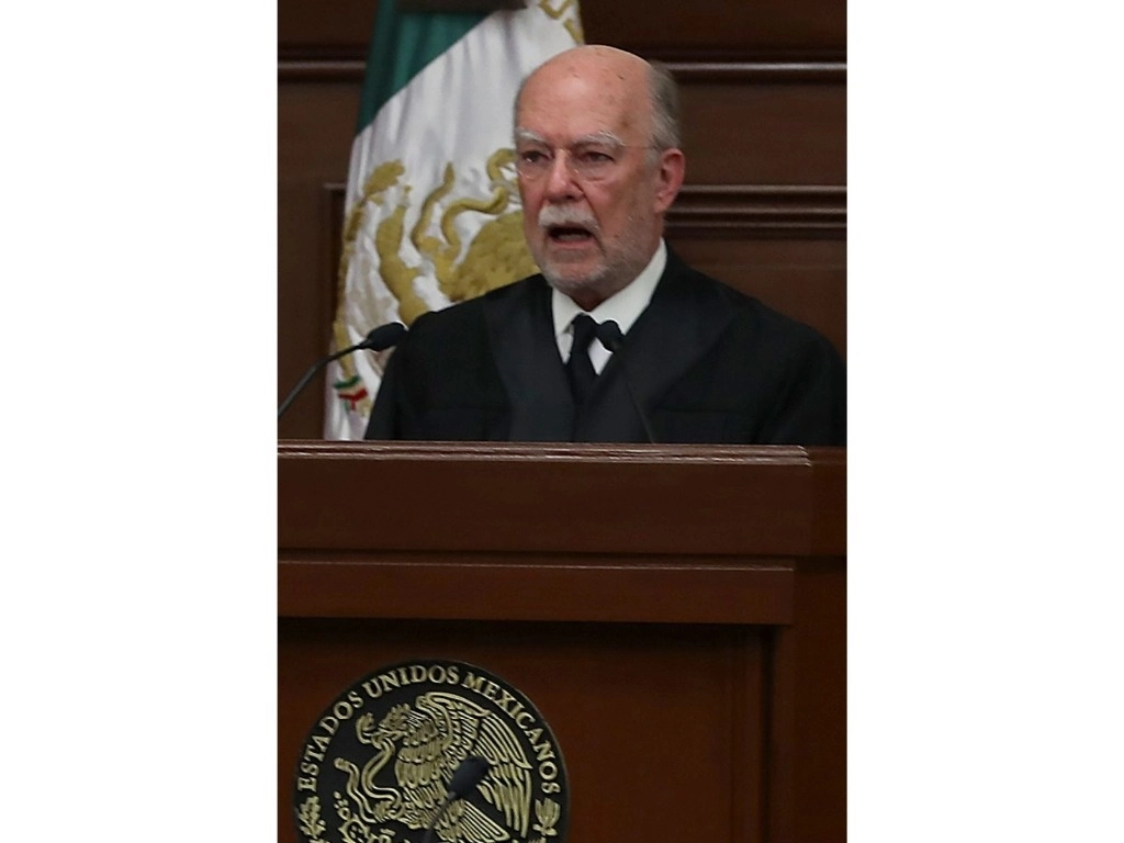 El ministro Juan Luis González Alcántara Carrancá encabeza un intento más por dar marcha atrás a la reforma al Poder Judicial. Foto 'La Jornada'