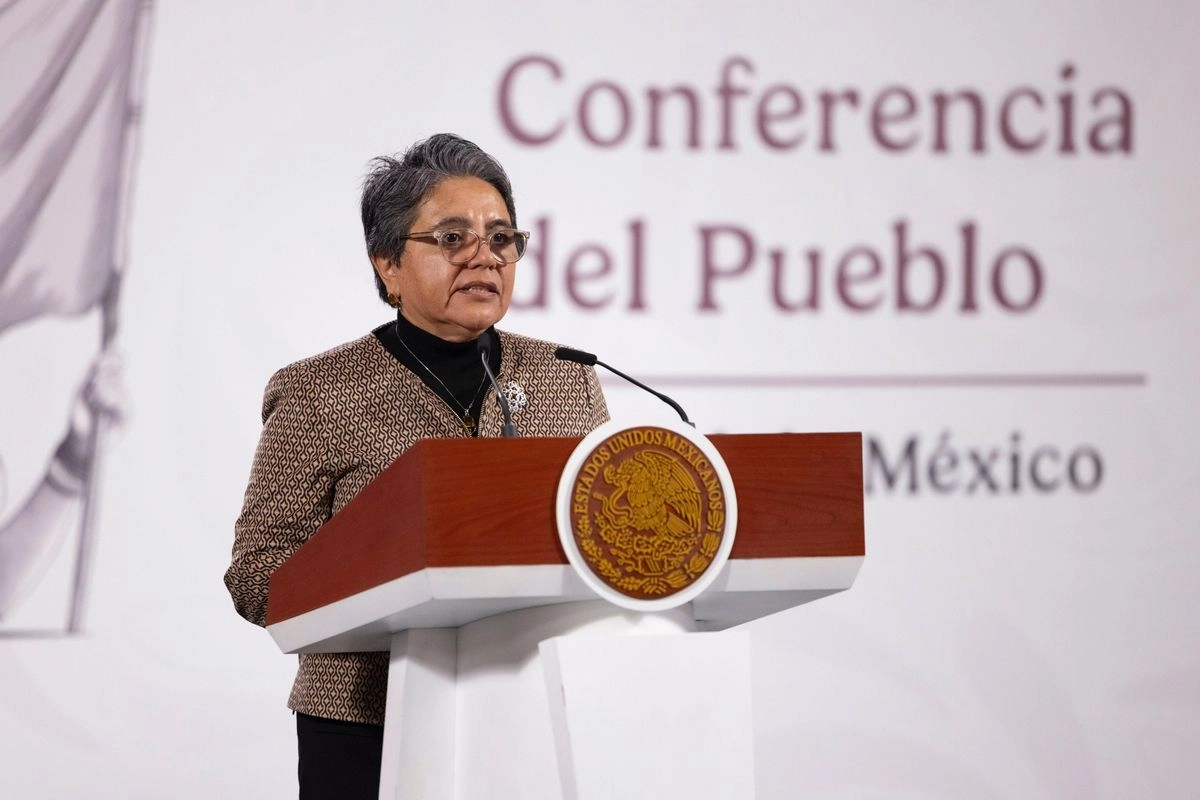 La titular de la Secretaría de Anticorrupción y Buen Gobierno, Raquel Buenrostro, denunció la existencia de “pensiones exorbitantes”. Foto 