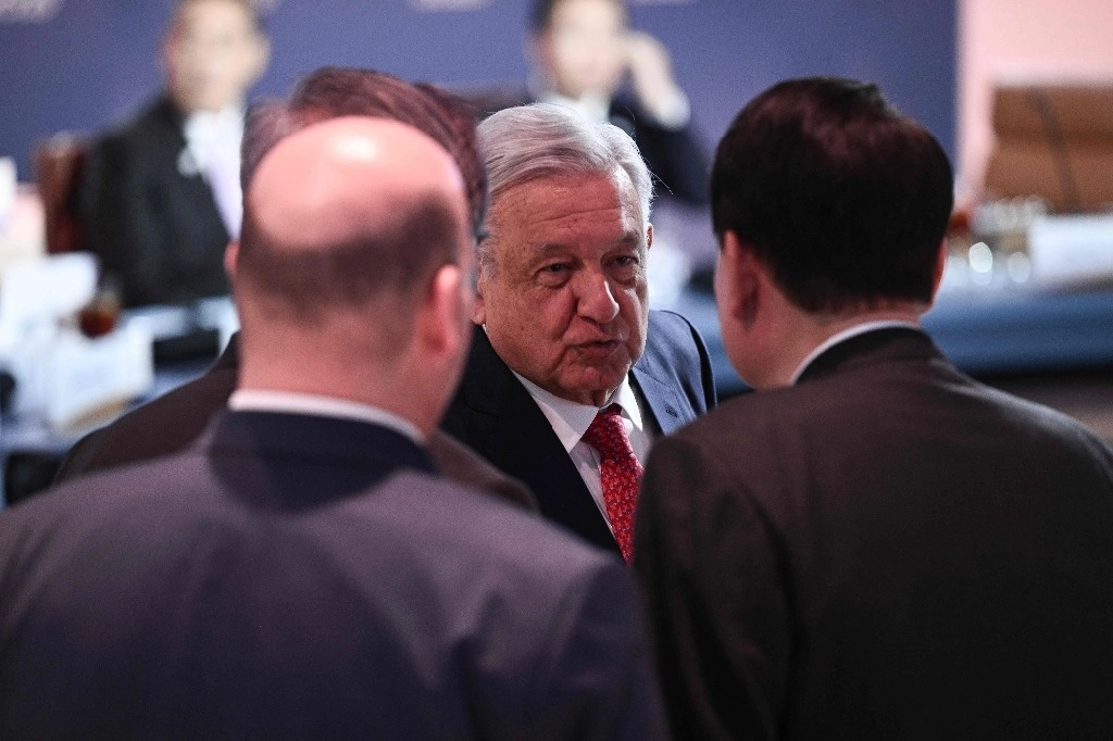 El presidente Andrés Manuel López Obrador asiste al Foro de Cooperación Económica Asia-Pacífico (APEC), en San Francisco.Foto Afp