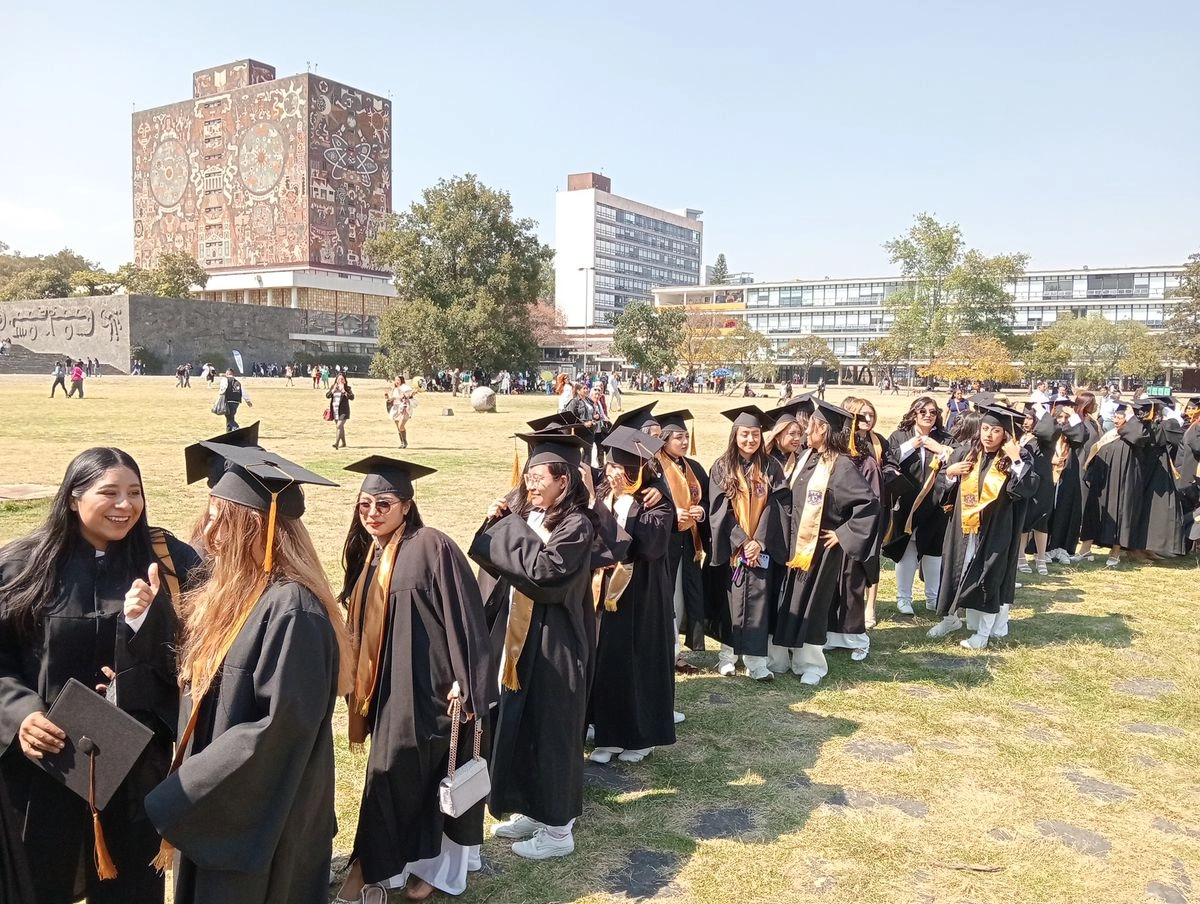 La UNAM ofrece en 2025 menos lugares en licenciatura que los cinco años anteriores. Estadísticas de la Dirección General de Administración Escolar muestran que en 2020 recibió 54 mil 364 alumnos y en este ciclo tendrá 48 mil 560. Foto 