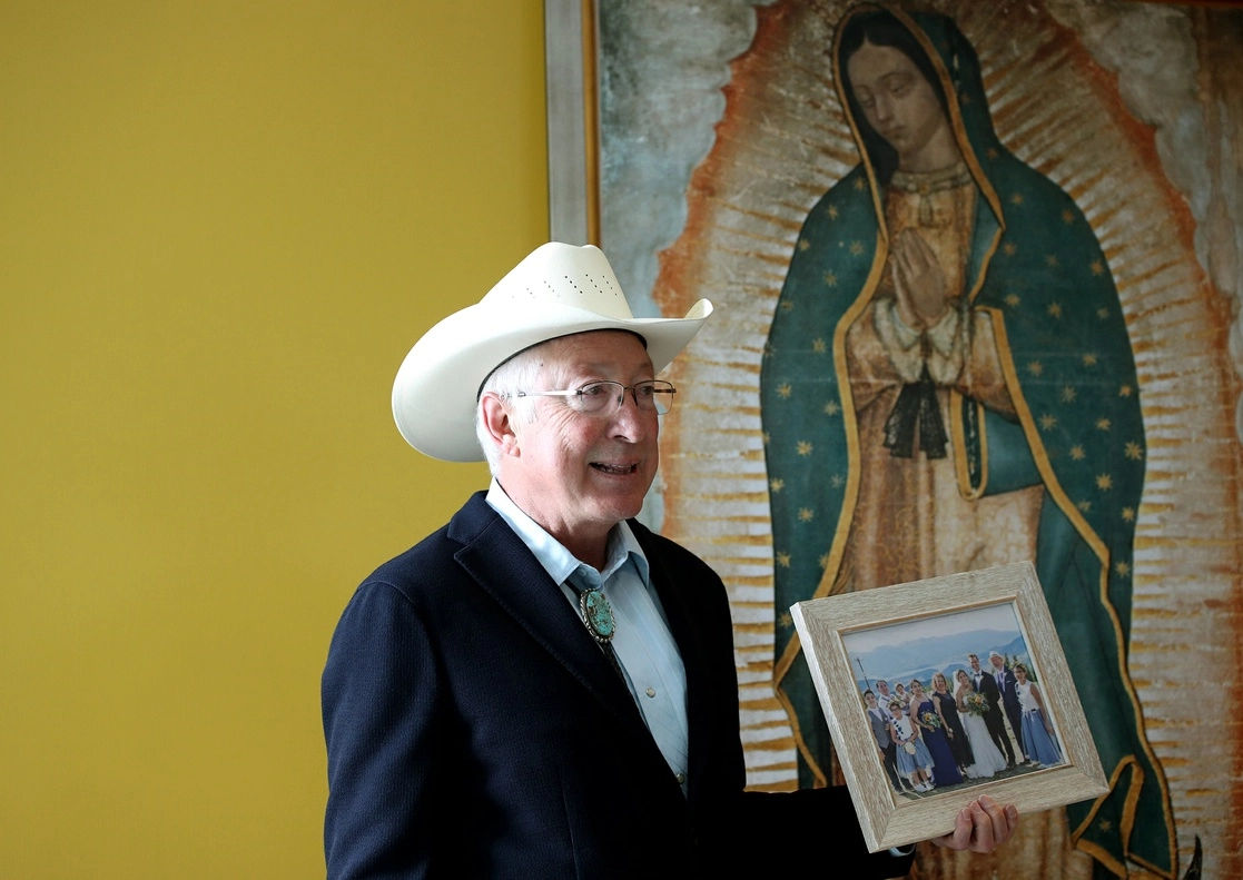 Ken Salazar, embajador de Estados Unidos en México, en una imagen del 9 de octubre pasado. Foto María Luisa Severiano