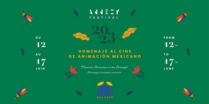El Festival de cine francés anunció en sus actividades el homenaje a la animación mexicana. Foto @annecyfestival