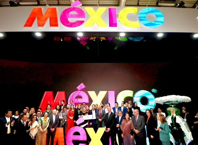 La Secretaria de Turismo de México firmó un acuerdo de colaboración con IFEMA, en Madrid. Foto @SECTUR_mx