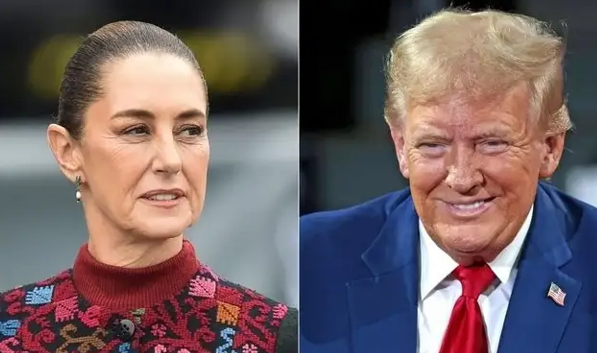 La convicción inamovible de la presidenta Claudia Sheinbaum de no ceder en soberanía y luchar para tratar de equilibrar las condiciones del comercio entre los dos países. Foto