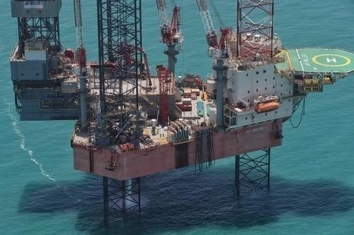 Plataforma petrolera de Pemex. Foto Marco Peláez/Archivo
