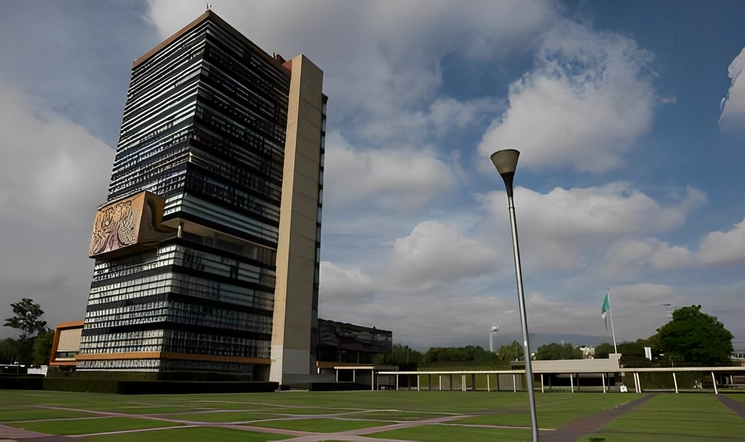 Edificio de Rectoría en Ciudad Universitaria. Foto Cristina Rodríguez / Archivo 