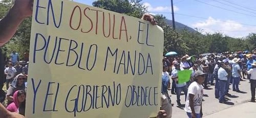 El pasado 12 de enero fueron asesinados tres integrantes de la Guardia Comunal de Santa María Ostula y de la Guardia Comunitaria del municipio de Aquila. Foto tomada de la cuenta de Facebook Comunicación Ostula / Archivo