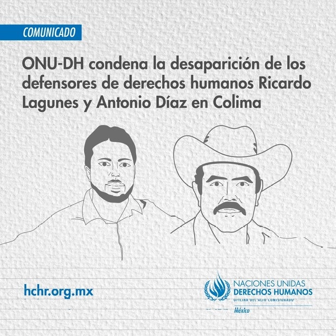 Ilustración de un comunicado que difundió la ONU.