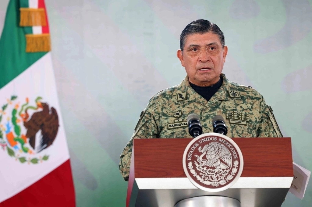 Luis Cresencio Sandoval, titular de la Secretaría de la Defensa Nacional (Sedena). Foto Presidencia / Archivo