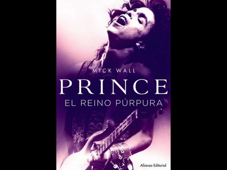 Portada del libro "Prince: El reino púrpura". Foto cortesía del autor