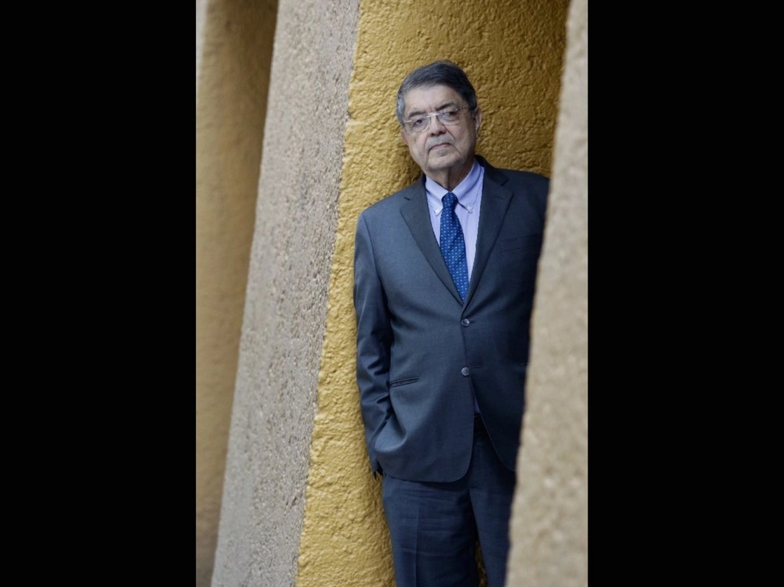 "Mientras más Nicaragua me quitan, más Nicaragua tengo", respondió el Premio Cervantes 2018, Sergio Ramírez, aquí, captado en ese año. Foto Yazmín Ortega Cortés