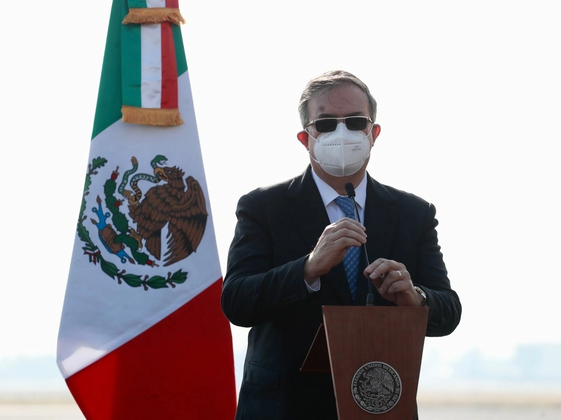 El canciller Marcelo Ebrard (en la imagen) y el asesor de Seguridad Nacional del siguiente gobierno de EU, Jake Sullivan, sostuvieron ayer una reunión a distancia. Foto Luis Castillo / Archivo 