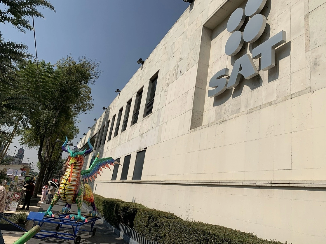 Oficinas del Servicio de Administración Tributaria en la Ciudad de México. Foto José Antonio López / Archivo
