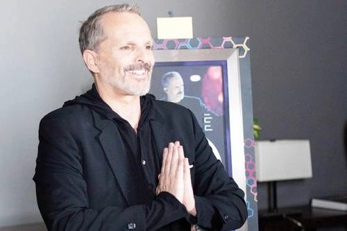 En imagen de archivo, el cantante Miguel Bosé. Foto José Carlo González